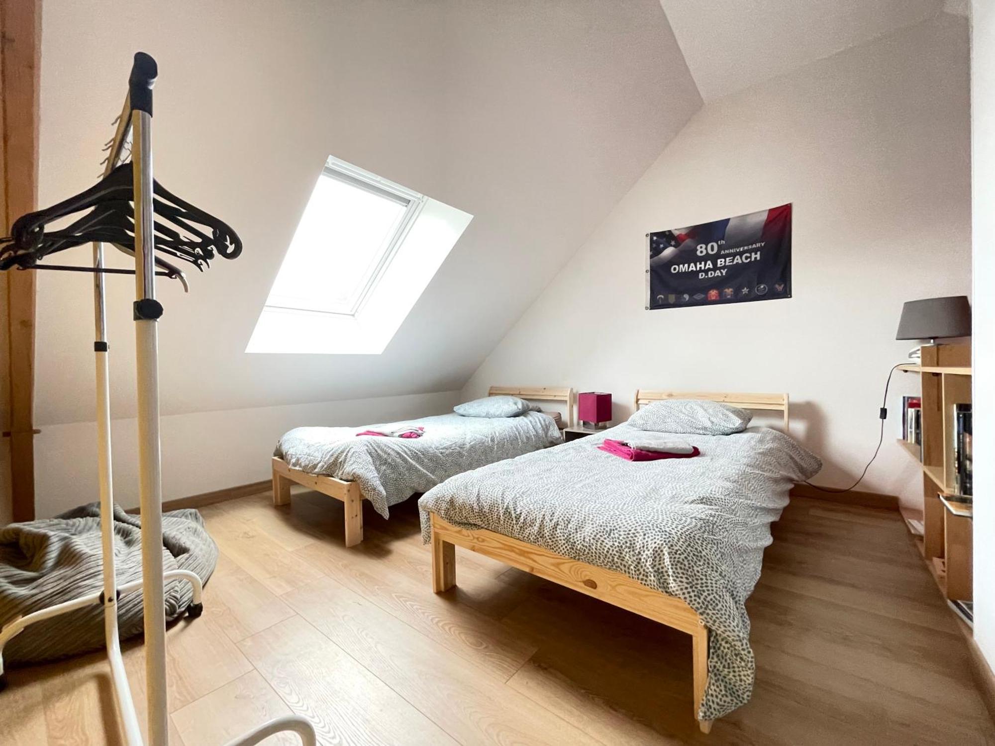 Sweet Omaha Belle Maison Recente Lumineuse Et Cosy Bien Equipee Jardin Clos 15 Mn A Pied Plage Omaha Beach Et Proche De Bayeux & Port En Bessin سانت لاورينت سور مير المظهر الخارجي الصورة