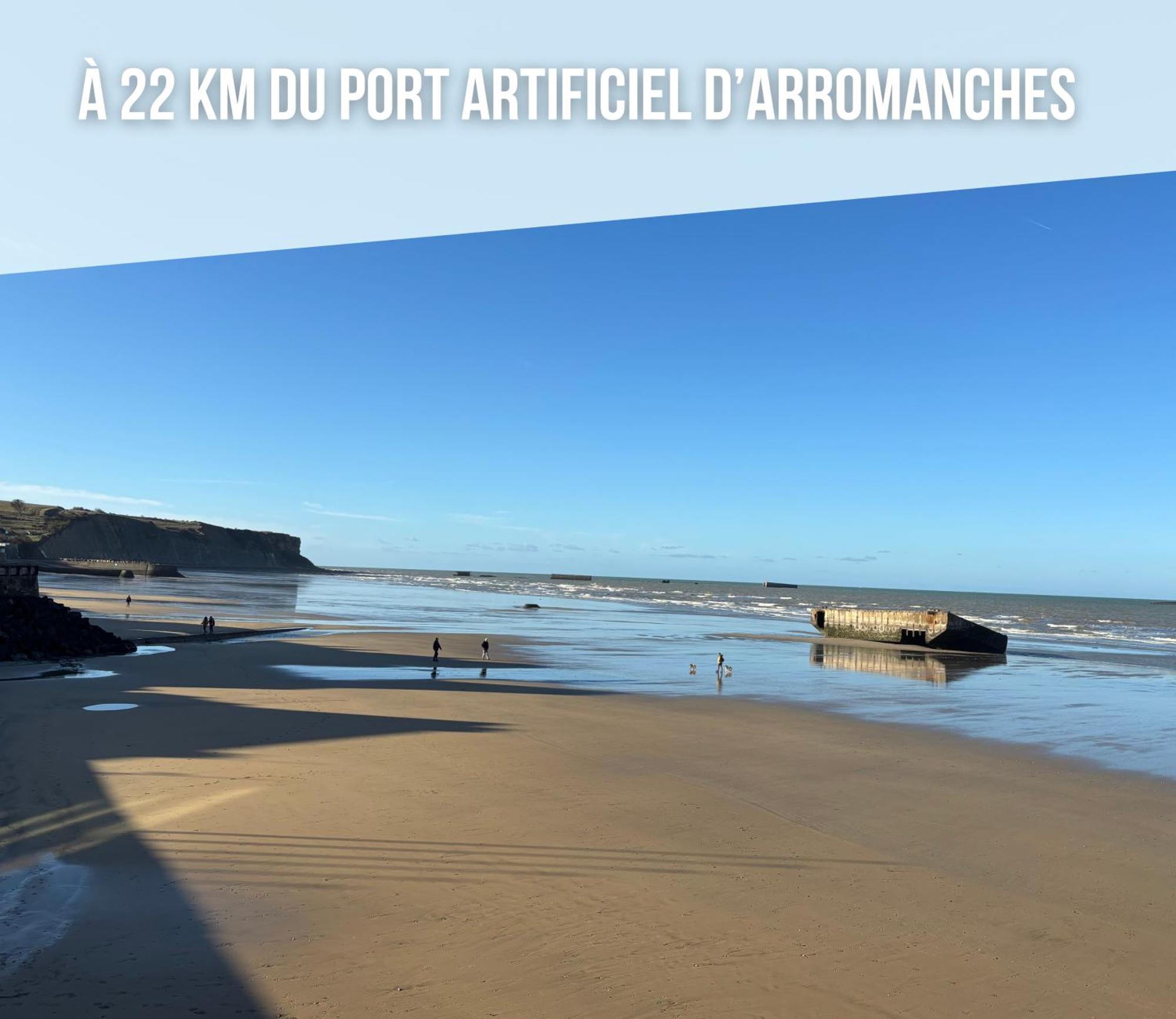 Sweet Omaha Belle Maison Recente Lumineuse Et Cosy Bien Equipee Jardin Clos 15 Mn A Pied Plage Omaha Beach Et Proche De Bayeux & Port En Bessin سانت لاورينت سور مير المظهر الخارجي الصورة