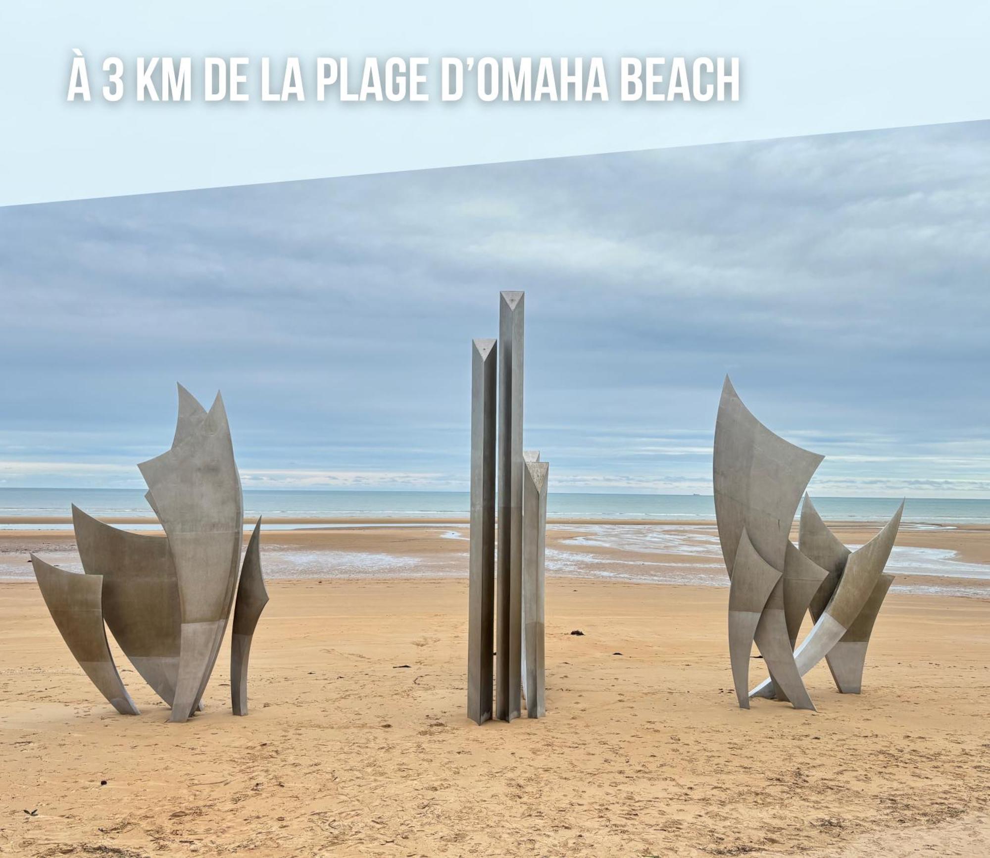 Sweet Omaha Belle Maison Recente Lumineuse Et Cosy Bien Equipee Jardin Clos 15 Mn A Pied Plage Omaha Beach Et Proche De Bayeux & Port En Bessin سانت لاورينت سور مير المظهر الخارجي الصورة